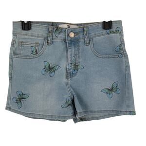 Flying Angel shorts butterfly denim blue size 7/28